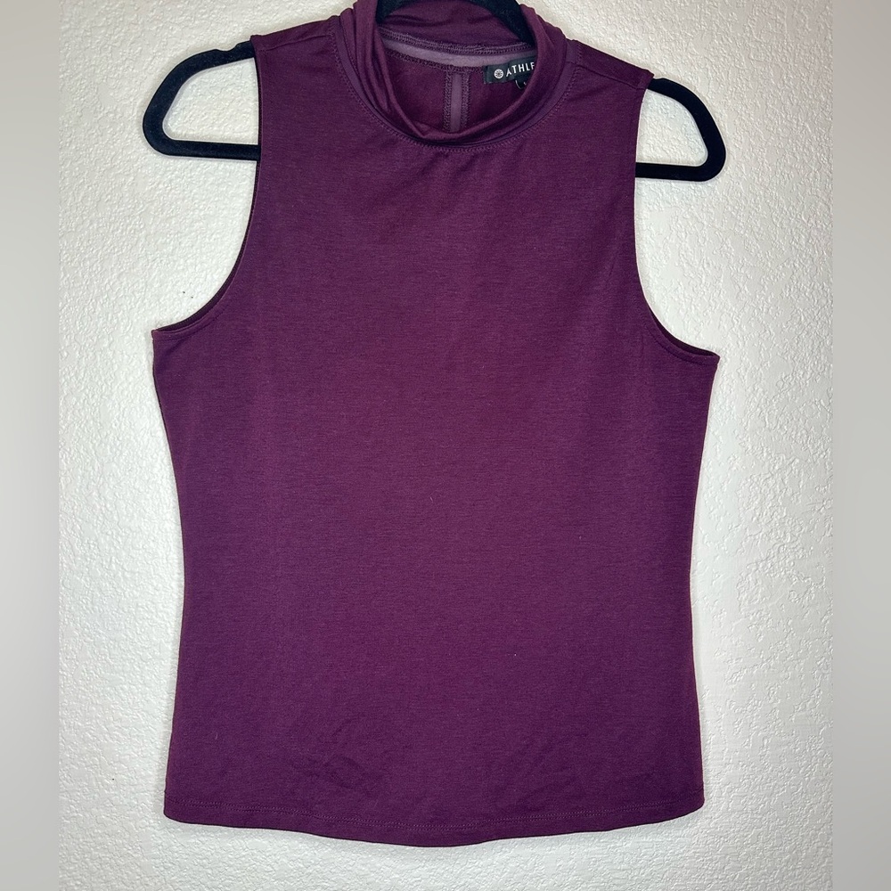Athleta Women's Purple Sleeveless Top LT002